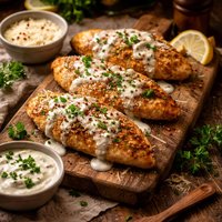 Parmesan Chicken with Yogurt