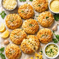 Parmesan Cornmeal Biscuits
