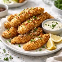 Parmesan Crusted Chicken Fingers