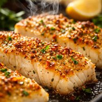 Parmesan Crusted Cod Fillets