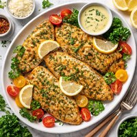 Parmesan Crusted Tilapia