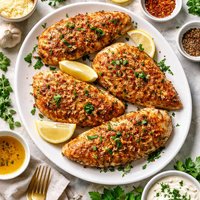 Parmesan Garlic Chicken Breasts