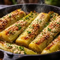 Parmesan Leeks