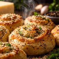Parmesan Pepper Rolls