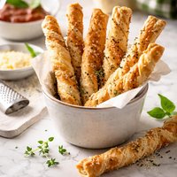 Parmesan Puff Pastry Straws