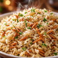 Parmesan Rice and Pasta Pilaf