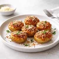 Parmesan Upside Down Baked Potatoes