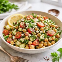 Parsleyed Chickpea Salad