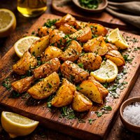 Parslied Lemon Potatoes