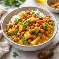 Parsnip and Chickpea Curry