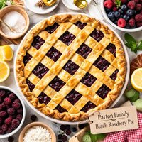 Parton Family Black Raspberry Pie