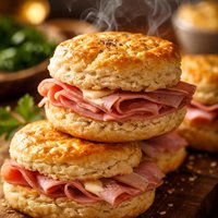Party Ham Biscuits