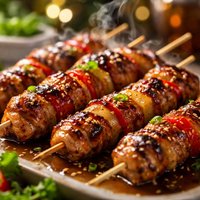 Party Perfect Teriyaki Chicken Skewers