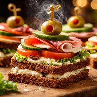 Party Rye Sandwiches