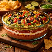 Party Time Seven Layer Dip