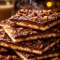 Passover Chocolate Toffee Matzo