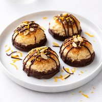Passover Coconut Almond Orange Chocolate Macaroons
