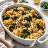Passover or Anytime Broccoli Cauliflower Bake