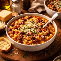 Pasta and Bean Soup Pasta E Fagioli
