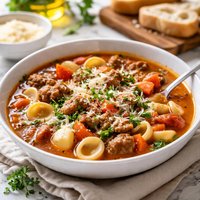 Pasta and Sausage Soup