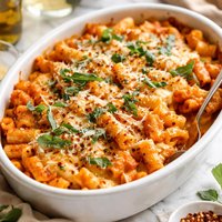 Pasta Bake with Vodka Sauce
