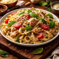 Pasta Debra Creamy Basil Pasta