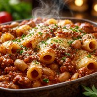 Pasta E Fagioli Al Forno