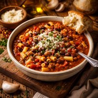 Pasta E Fagioli Old World Style
