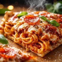 Pasta Pizza from Leftovers or Not