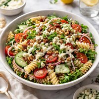 Pasta Salad with Gorgonzola Dressing