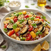 Pasta Salad with Grilled Vegetables