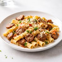 Pasta Sausage Cheese Supreme