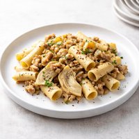 Pasta with Artichoke Sausage W Dairy Free Instructions