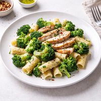 Pasta with Broccoli and Chicken