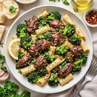 Pasta with Chicken Livers Broccoli