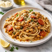 Pasta with Chickpea Sauce