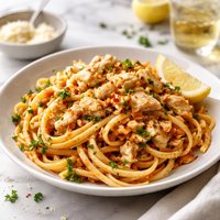 Pasta with Crabmeat Sauce