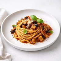 Pasta with Eggplant Sauce