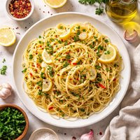 Pasta with Garlic and Oil Aglio E Olio
