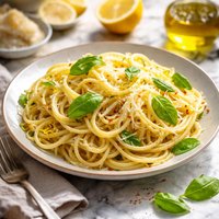 Pasta with Lemon Olive Oil