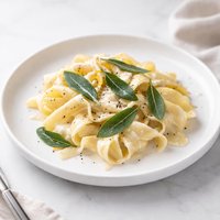 Pasta with Mascarpone and Sage