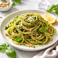 Pasta with Pesto Sauce and