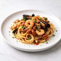 Pasta with Provencal Seafood Sauce