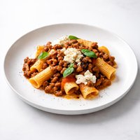 Pasta with Ricotta Bolognese
