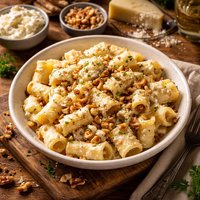 Pasta with Ricotta Walnut Sauce