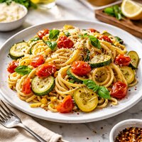 Pasta with Summer Vegetables and Herbs