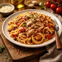 Pasta with Tuna Sauce