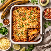 Pasteln De Pltano Maduro Ripe Plantain Casserol