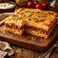 Pastitsio Greek Lasagna