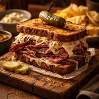 Pastrami Reuben Sandwich